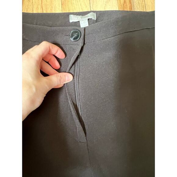 Asos Women's Black Trouser Pants Women's 18 Tapered Ankle Work Career Business - Picture 5 of 9